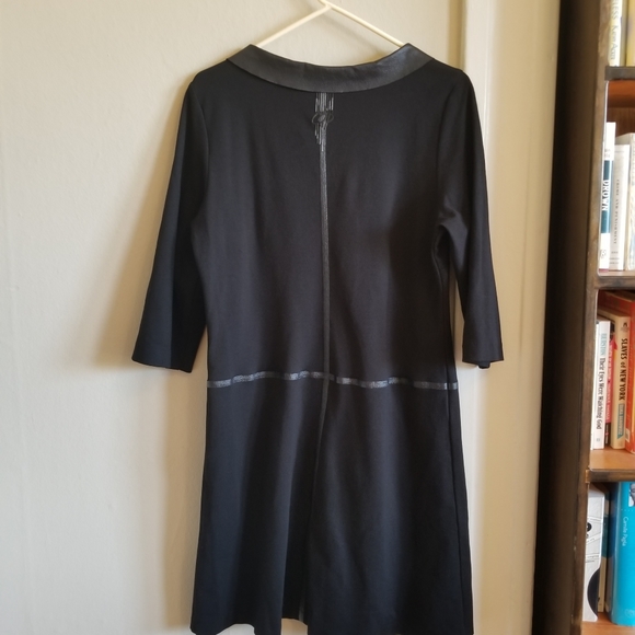 CopCopine Retro-Mod Blk A-line Dress - Picture 3 of 8